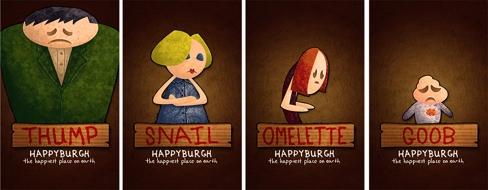 Characters from Happyburgh