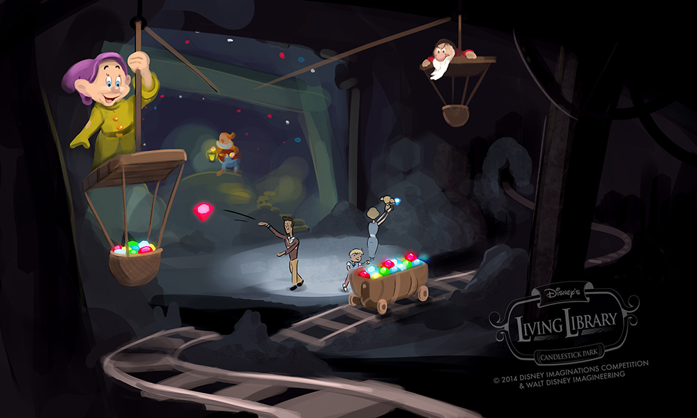 Snow White and the Dwarfs Mine